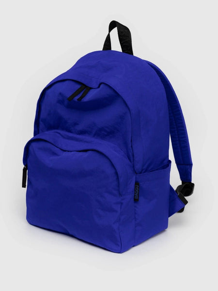 Large Nylon Backpack - Lapis