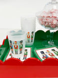 Nutcrackers Cups-Set of 8