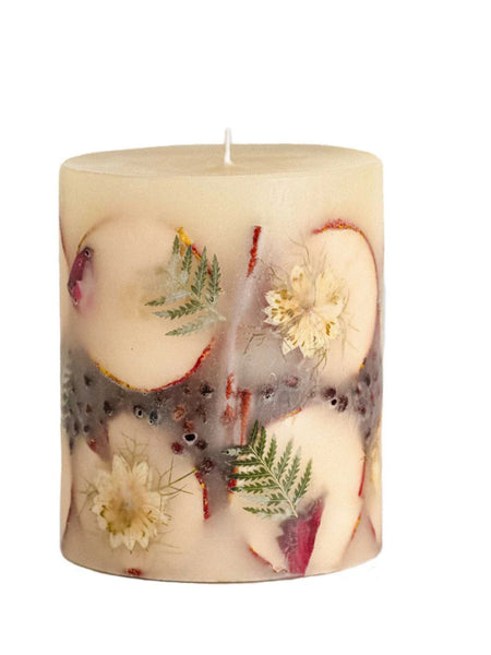 Small Round Candle - Spicy Apple