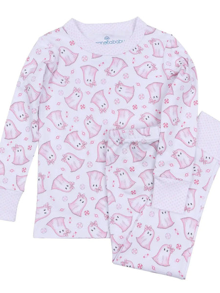 My Little Boo Long Pajamas - Pink