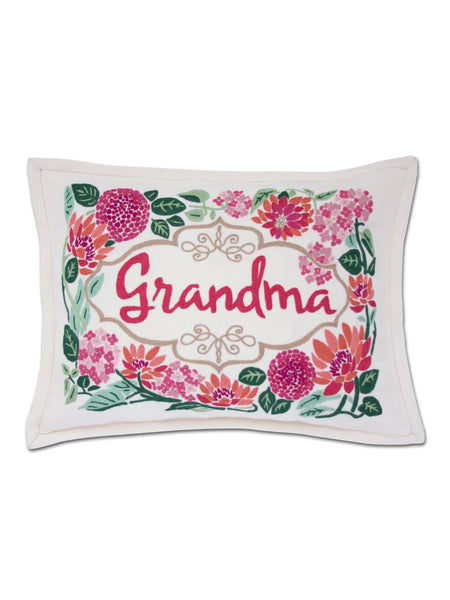 Grandma - Embroidered Pillow
