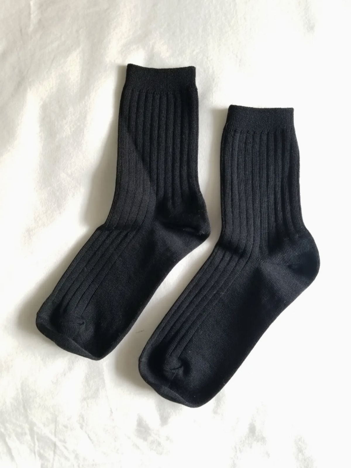 Her Socks - True Black