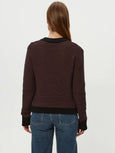 Linda V-Neck Pullover - Java/Black
