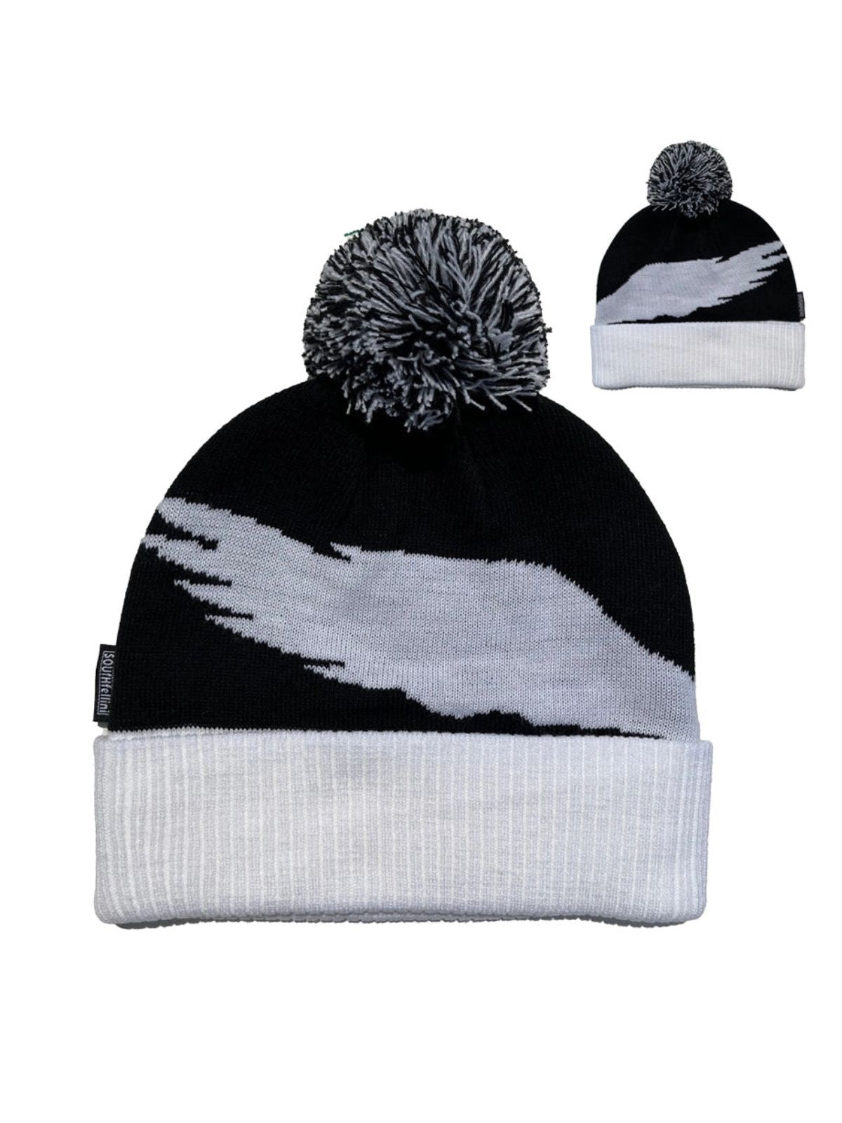 Helmet Head Beanie - Black