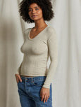 Whitney Sweater Rib - Oat