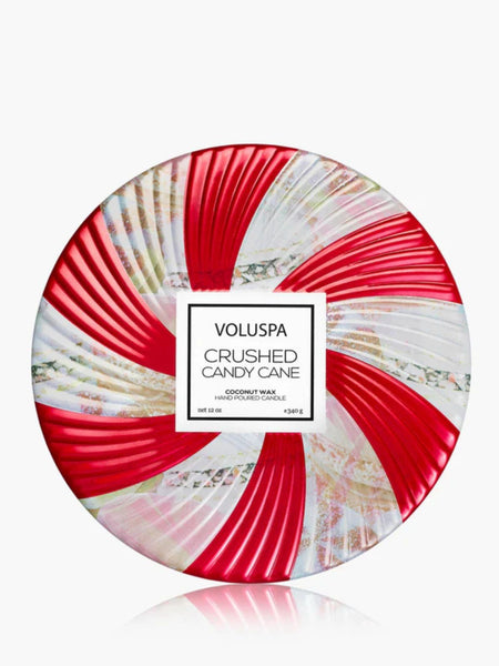 3 Wick Tin Candle - Crushed Candy