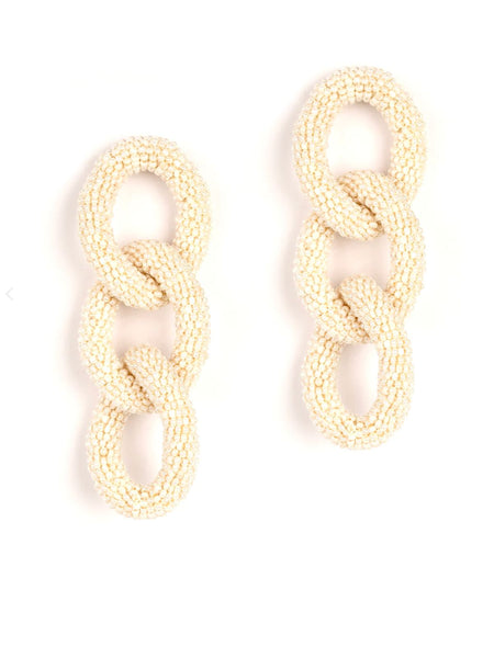 Linka Earrings - Pearl