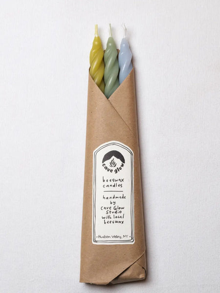 Taper Candles - Set of 3 - Hydrangea