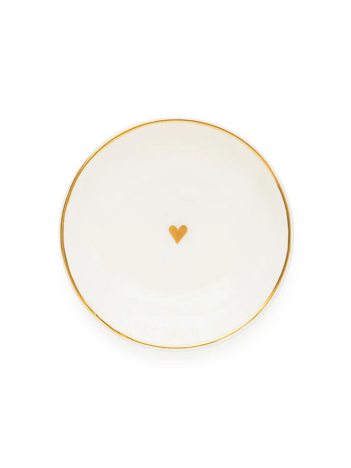 Small Trinket Tray - Round w/ Heart
