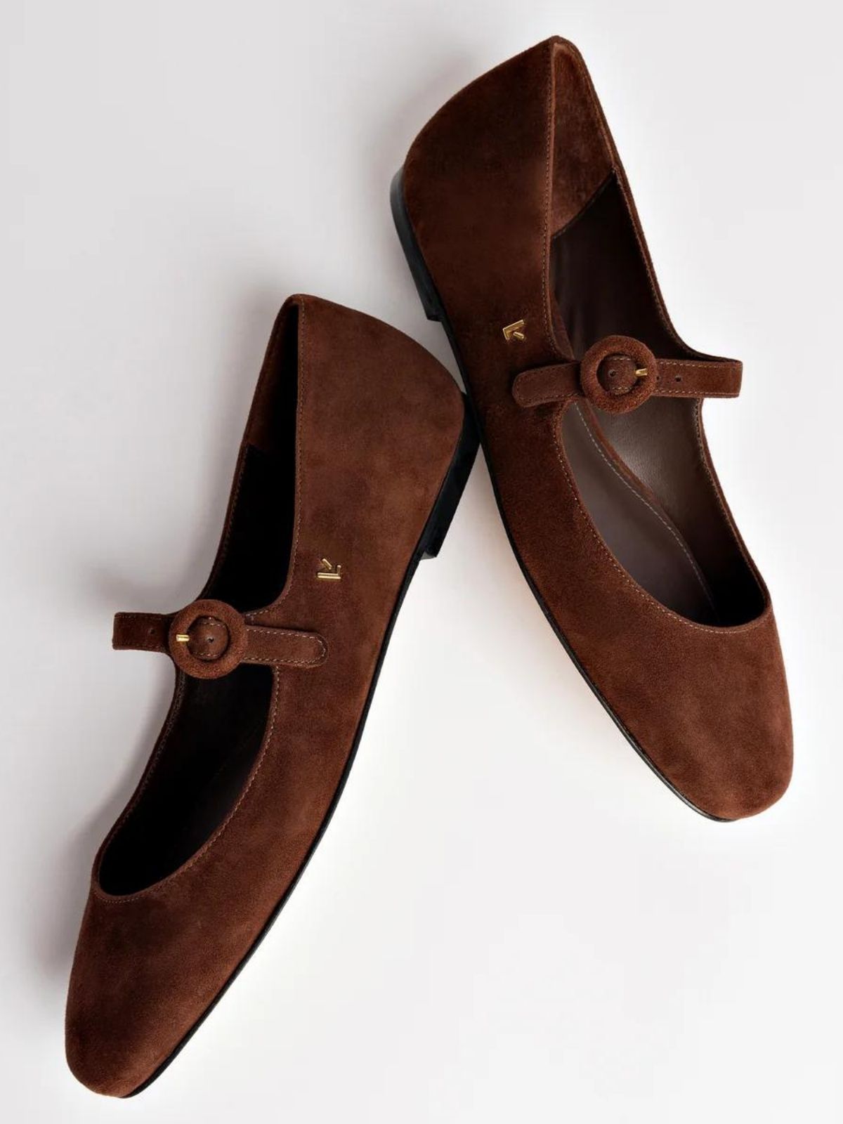 Blair Ballet Flat - Brown Suede