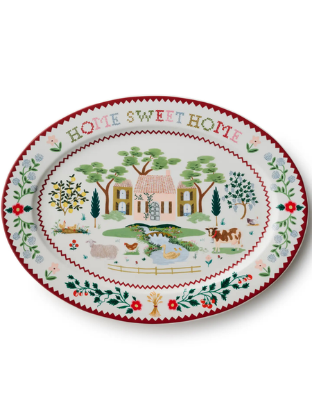 Home Sweet Home Serving Platter