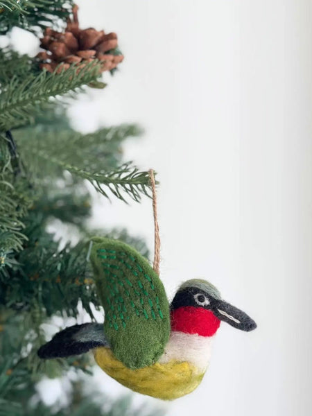 Felt Ornament - Hummingbird