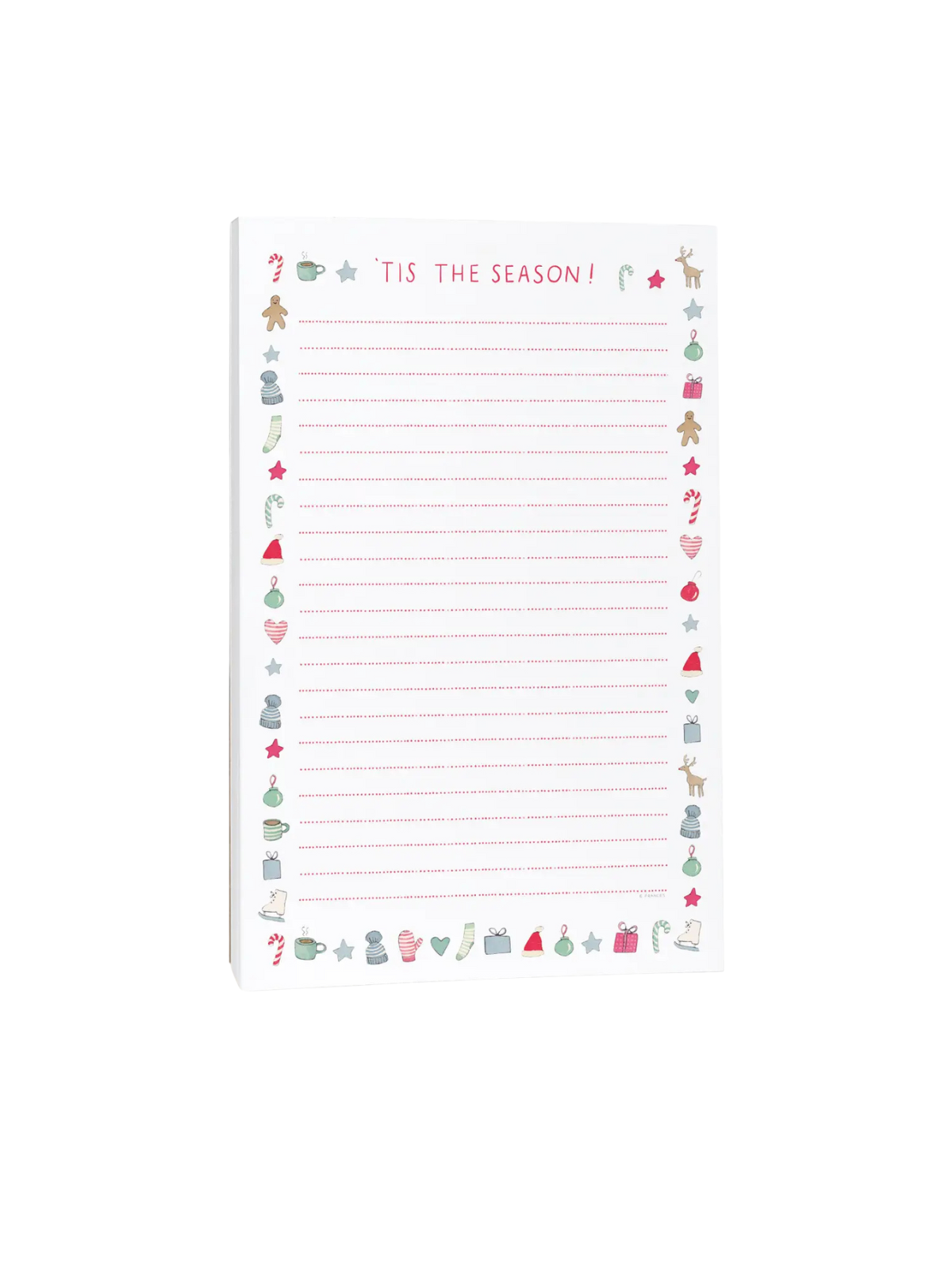 Notepad - Holiday Christmas List