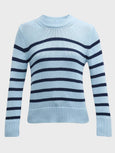 Alise Sweater - Navy Stripe