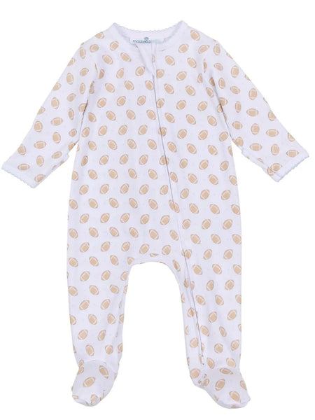 Touchdown Cutie Footie - Light Blue