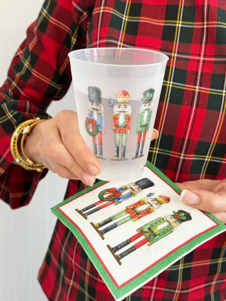 Nutcrackers Cups-Set of 8