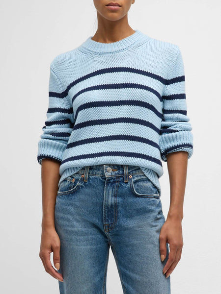 Alise Sweater - Navy Stripe