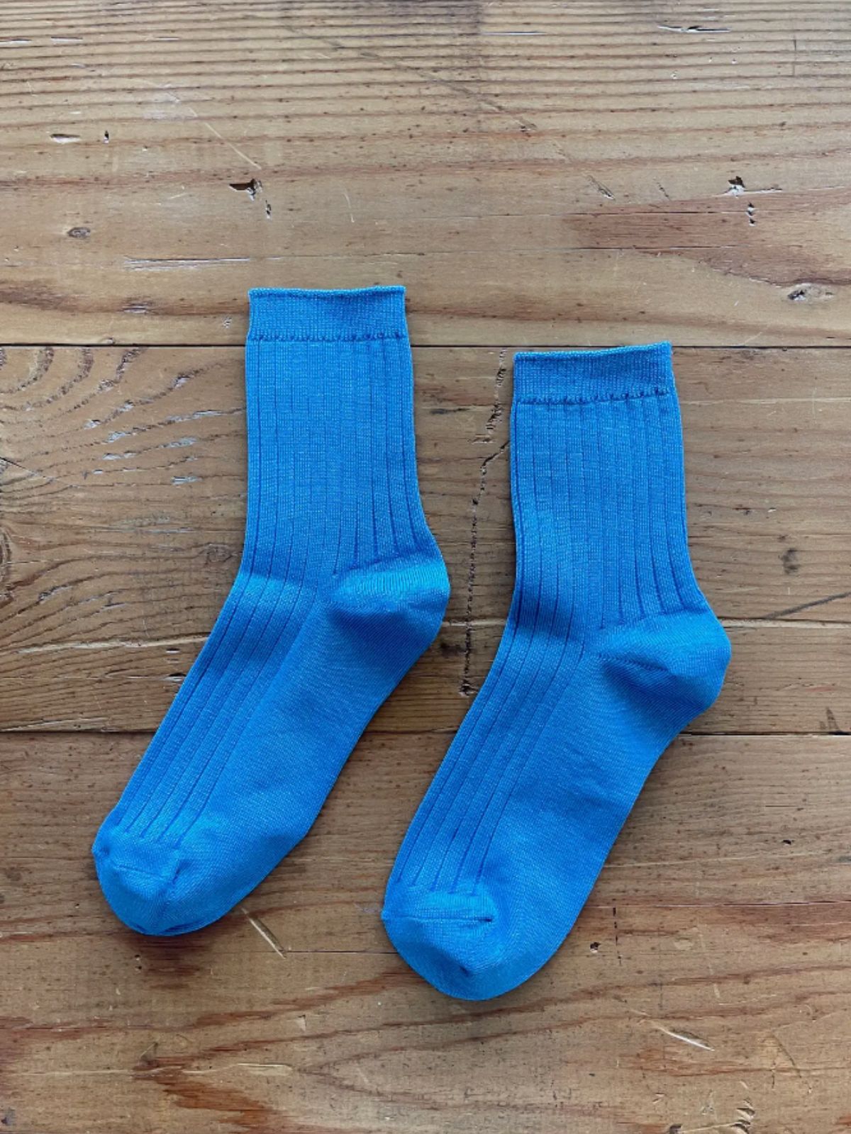 Her Socks - Electric Blue