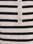 Cashmere Ribbed Button Henley