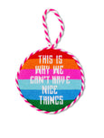 Needlepoint Ornament - Nice Things