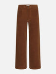 Slim Palazzo - Corduroy Maple Brown