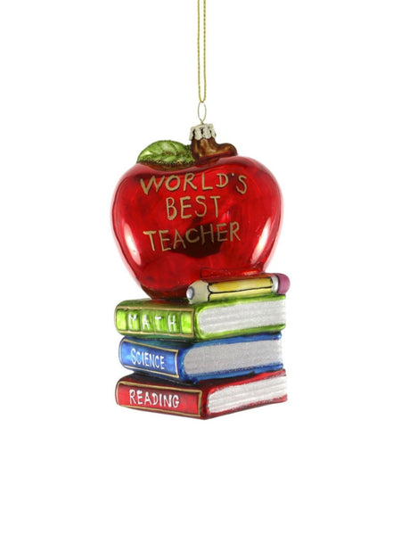 Teacher Apple Ornament