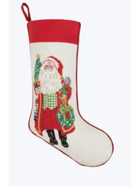 Needlepoint Stocking - Spirits Bright