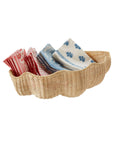 Wicker Clam Shell-Large