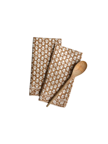 Kitchen Towel - Charlotte Caramel, Set of 2