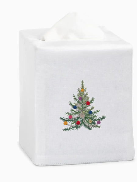 Holiday Tree Tissue Box Cover