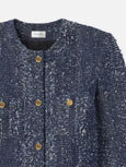 Denim Boucle Jacket