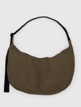 Large Nylon Crescent Bag - Seaweed