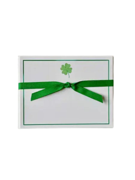 Flat Note Cards - Clover