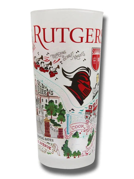Drinking Glass- Rutgers