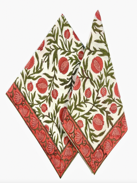 Napkin - Pomegranate, Set of 4