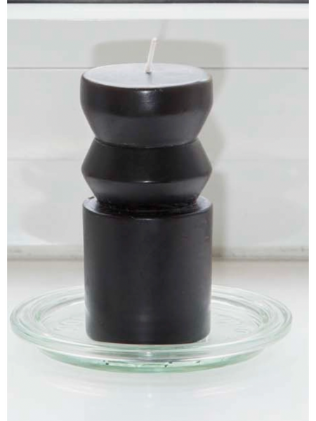 Totem Candle - Small Black