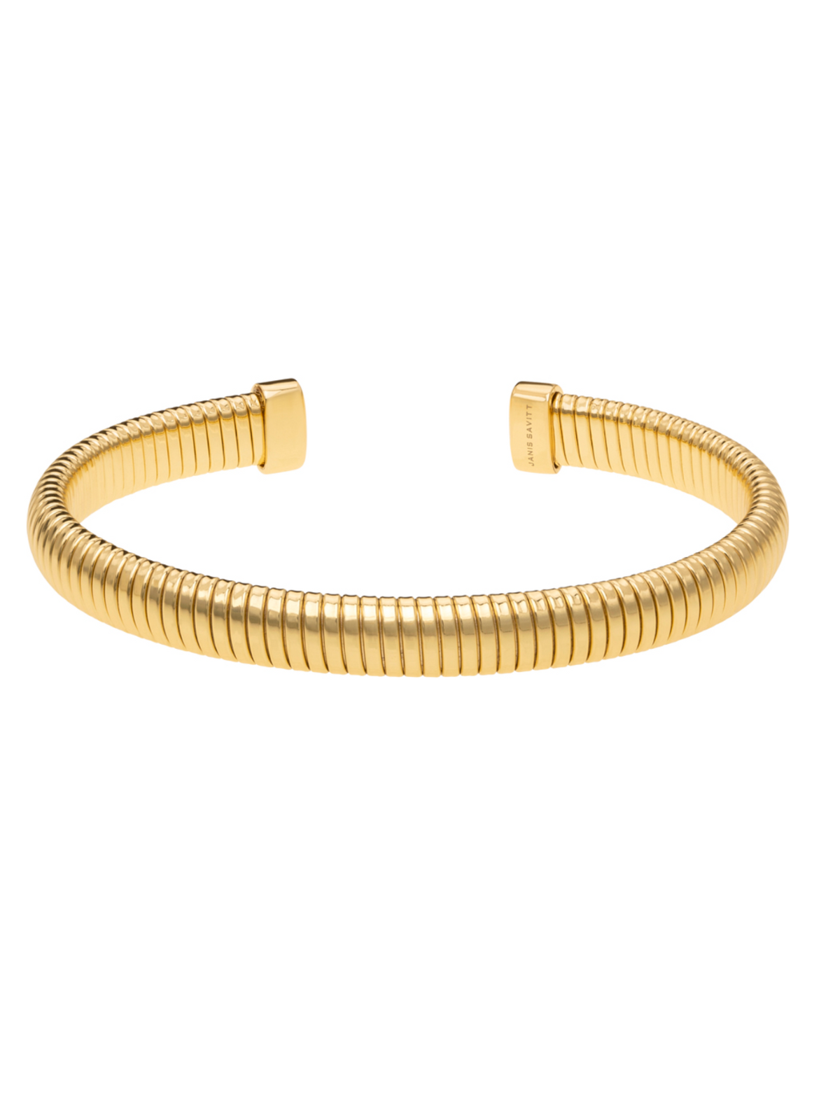 Gold Open Back Cobra Bracelet