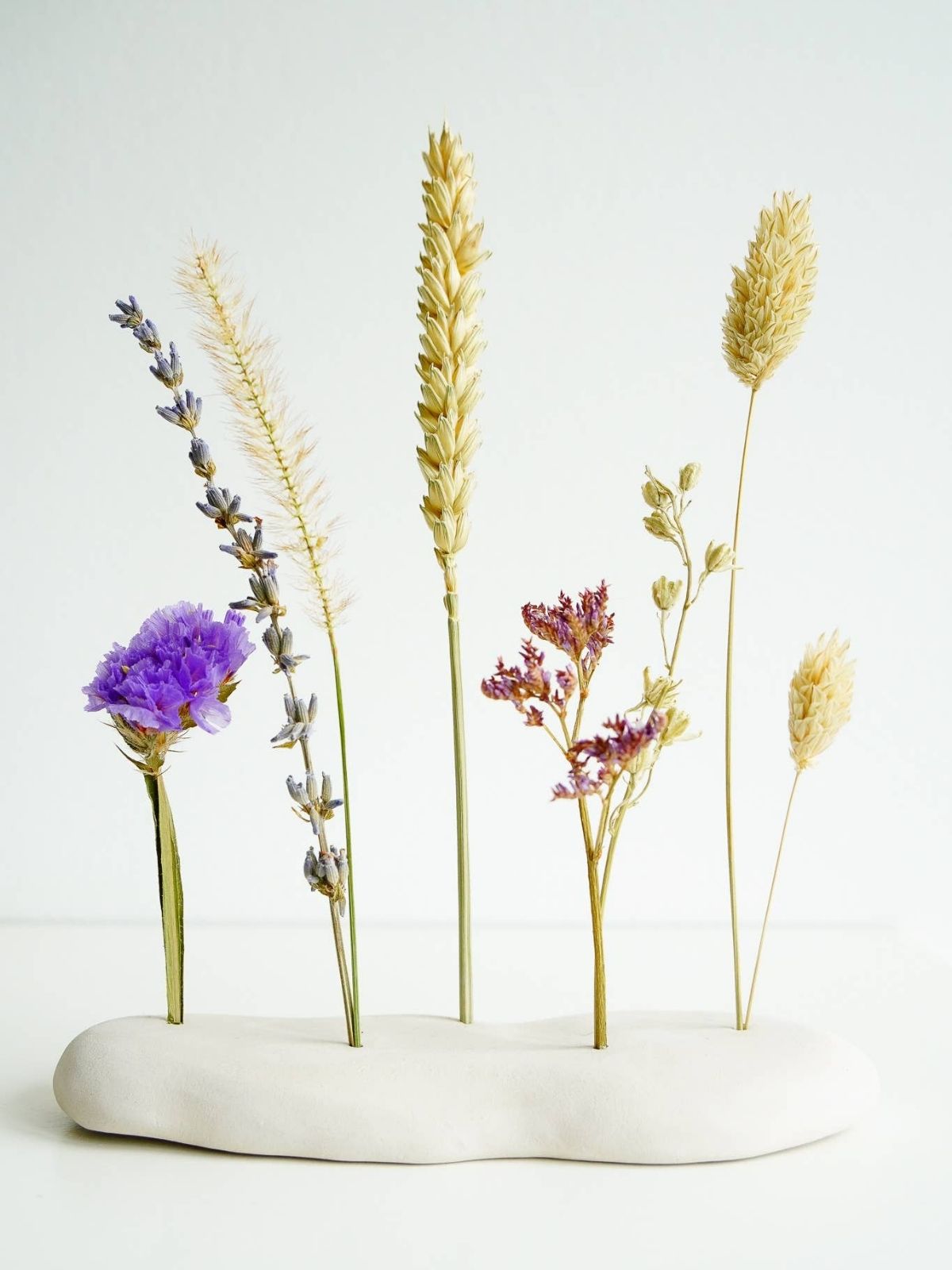 Dried Flowers - Ceramic Holder