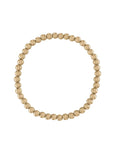 4 MM Gold Ball Bracelet