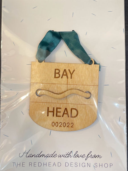 Beach Tag Ornament - Bay Head