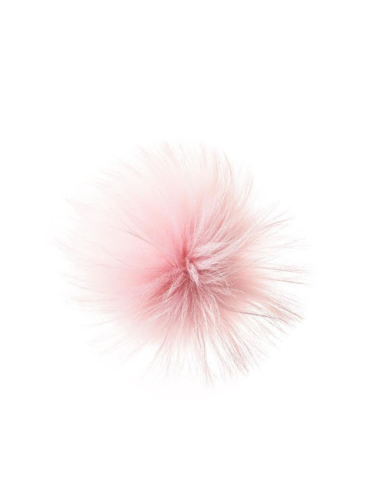 The Faux Fur Pom Pom - Light Pink